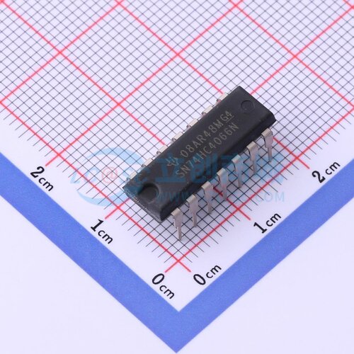 模拟开关/多路复用器 SN74HC4066N PDIP-14 TI/德州 电子元件配单