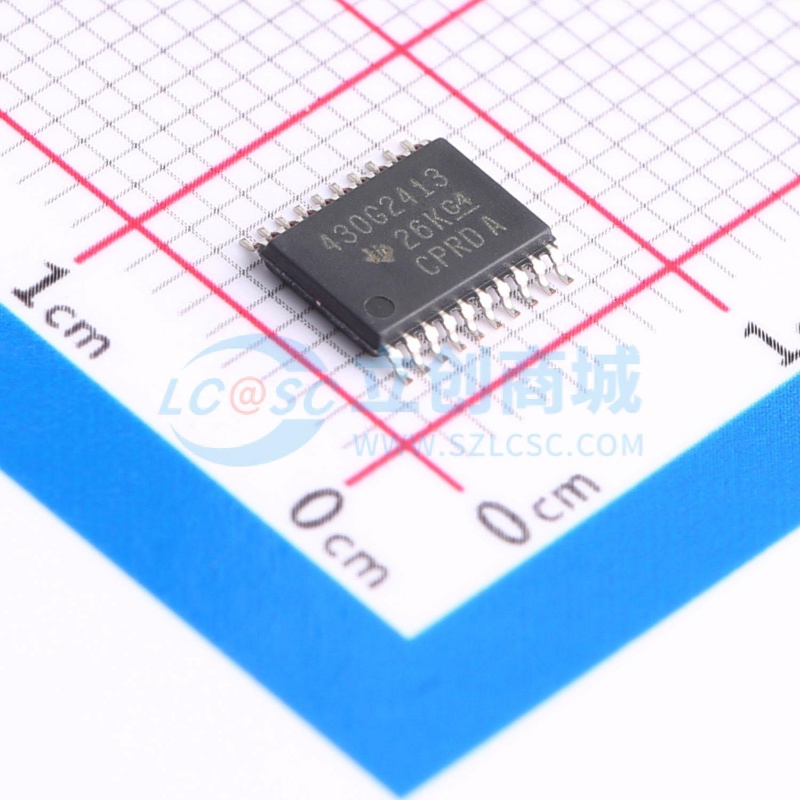 单片机(MCU/MPU/SOC) MSP430G2413IPW20R TSSOP-20 TI/德州 原装