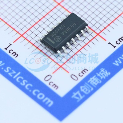 逻辑门 MC74HC08ADR2G SOIC-14 onsemi(安森美) 电子元件原装正品
