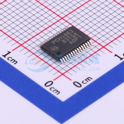 模数转换芯片ADC PCM1863DBTR TSSOP-30 TI/德州 电子元器件配单