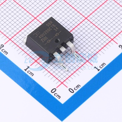 超势垒整流器(SBR) SBR40U200CTB TO-263AB(D2PAK) DIODES(美台)