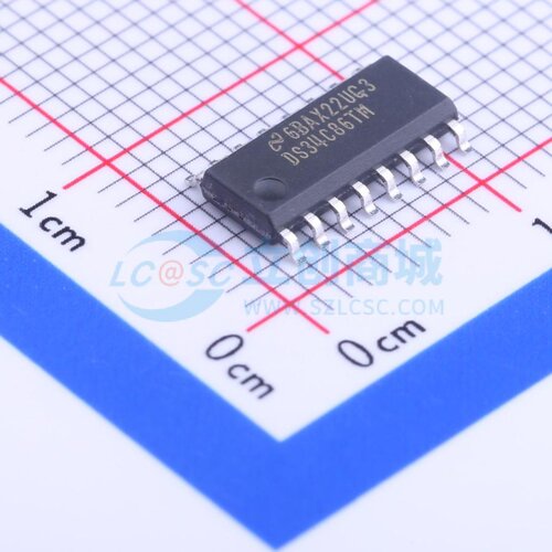 RS-485/RS-422芯片 DS34C86TMX SOIC-16 TI/德州 电子元器件配单