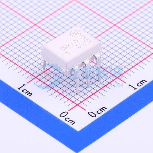 晶体管输出光耦 CNY17F2M DIP-6 onsemi(安森美) 电子元器件配单
