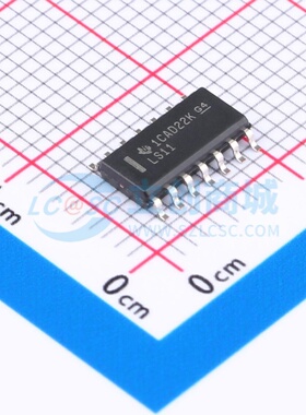 逻辑门 SN74LS11DR SOIC-14 TI/德州 电子元器件配单原装正品