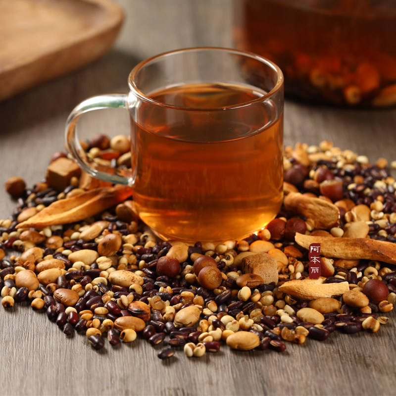 阿本丽三蒸三晒薏湿茶山药赤小豆祛芡实湿茯苓气去养生茶麦麸炒制,零食/坚果/特产,山楂类制品,淘宝优惠券,粉丝福利购,淘宝优惠卷