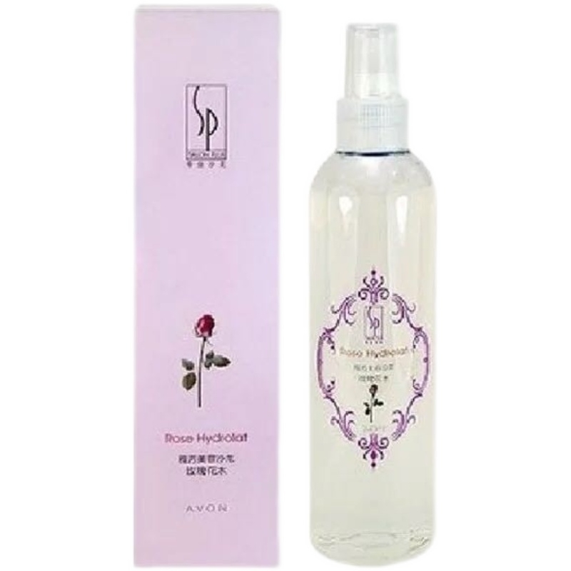 雅芳沙龙玫瑰花水240ml 保湿补水提亮肤色含玫瑰精油纯露喷雾2024