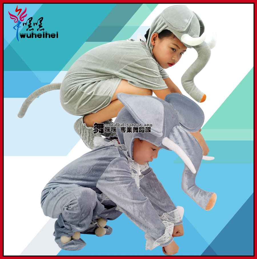 课本剧舞台卡通风儿童演出服