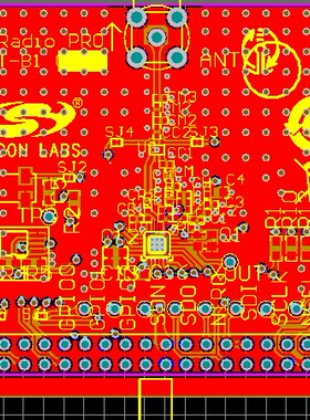 SI4432模块 si4432模块原理图 PCB si4463 si4464模块 参考源码等