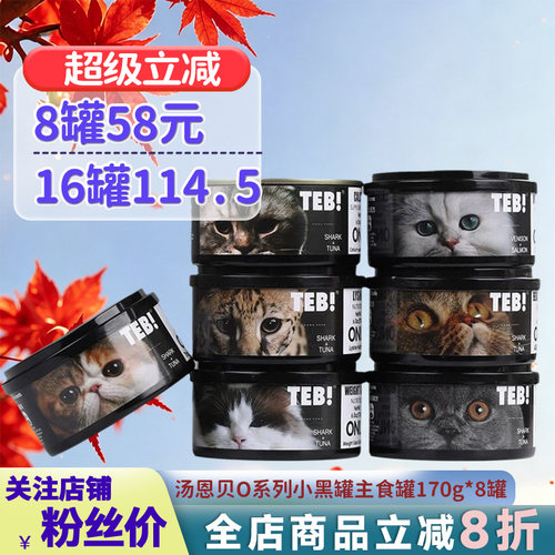 TEB汤恩贝成幼猫罐头主食罐湿粮