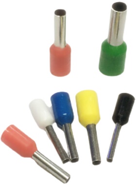 VE4012 欧式端子 4平方管型端子 管形接线端子 插针 E4012