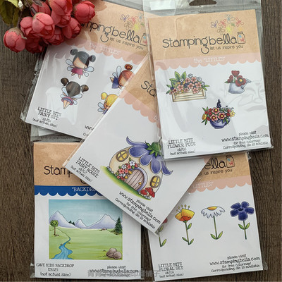 Stamping Bella 小家伙 Little bits系列 进口橡皮印章