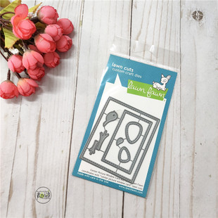 Center 立体情境卡片 Picture Window 进口切模 Lawn Card Fawn