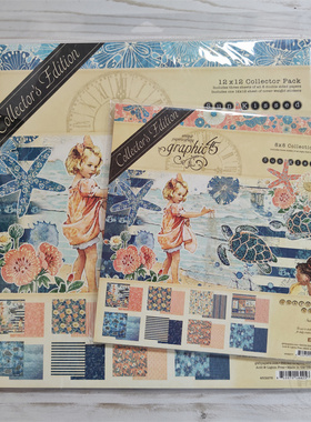 Graphic 45 复刻 亲密阳光 Sun kissed 进口主题纸本系列