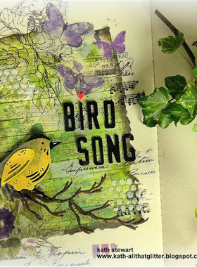 Tim holtz 碎痕木条纹背景 craze & planks 进口橡皮印章