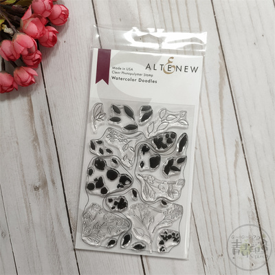 Altenew水彩涂鸦花朵进口