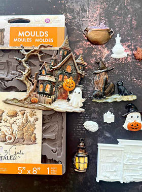 Prima 可爱万圣节 Bewitched  进口硅胶模具