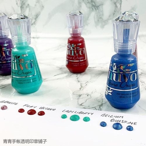 Nuvo石纹珐琅液多种颜色