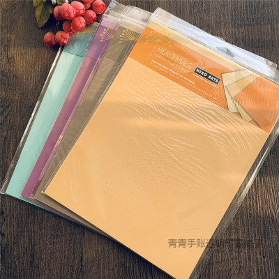 heroarts印章用渐变A4手工卡纸