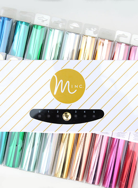 Heidi Swapp 进口12寸烫金纸多种颜色款式 Minc Reactive Foil