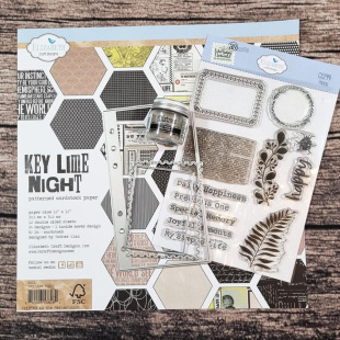 Craft Lime 清新风格 Key Night 青柠搭配黑色纸本 Elizabeth