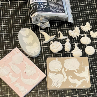 Stamperia 白色超轻粘土 White Extra Light Soft Clay