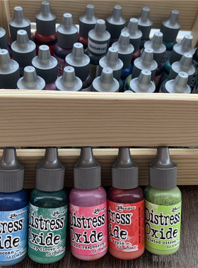 Distress Tim Holtz 氧化印台印泥补充液 60色 oxide reinker
