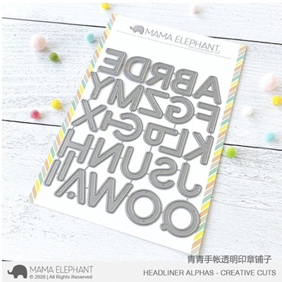 HeadlinerAlphas大写字母切模