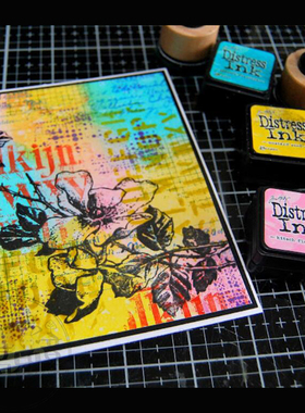 Ranger 复古印台 mini Distress Ink Pad Tim Holtz 多色小印台