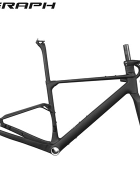 SERAPH品牌GR206磨砂黑 超轻碳纤维碟刹GRAVEL公路越野自行车架