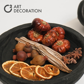 中古侘寂复古植物天然干花标本干燥果实软装 饰品摆件配饰拍摄道具