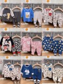 苏打牛奶儿童加厚磨毛家居服男女宝宝秋冬无骨秋衣裤 soda milk