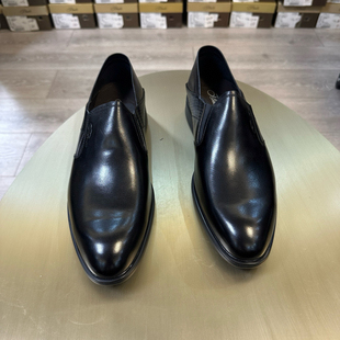 一脚蹬皮鞋 断码 44撤高端宾Du男士 进口头层软牛皮软底N14