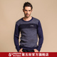 第五街5th 男上衣14690005 商务休闲线衫 street男装 套头针织毛衫
