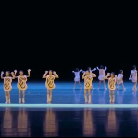 六一儿童舞蹈服小耳朵演出服噪音污染演出服幼儿园亲子表演服装男