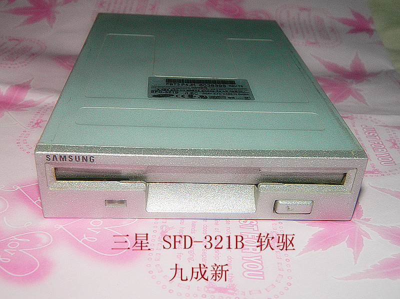 二手九成新三星3.5寸软驱电脑配件前置