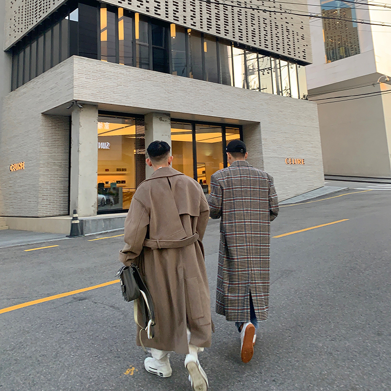 韩国设计师高级定制冬季双层大衣