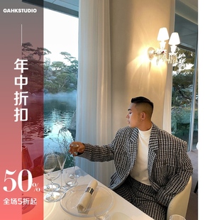GAHKSTUDIO 高定系列小香风 财阀王子西装外套 自留 太美丽了