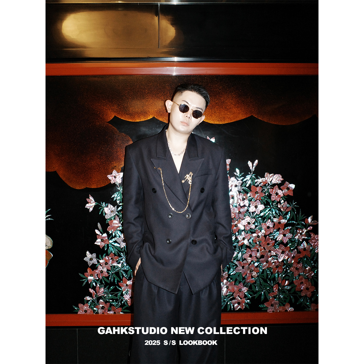 GAHKSTUDIO店主私服/因为权志龙爱上了这件西服套装/深藏蓝色