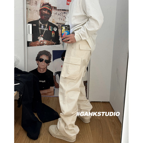 工装裤口袋工装裤Magadeth