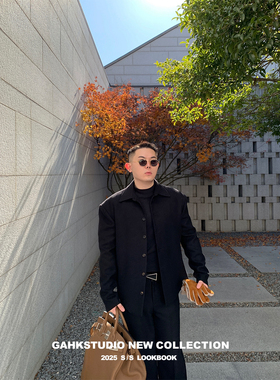 GAHKSTUDIO「店主私服」私藏很久的B*V毛呢套装 独特设计剪裁版型