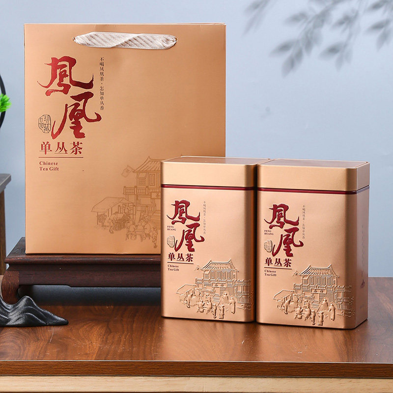 茶坊凤凰单丛鸭屎香潮州乌栋高山蜜兰香浓香春茶乌龙茶叶送礼罐装