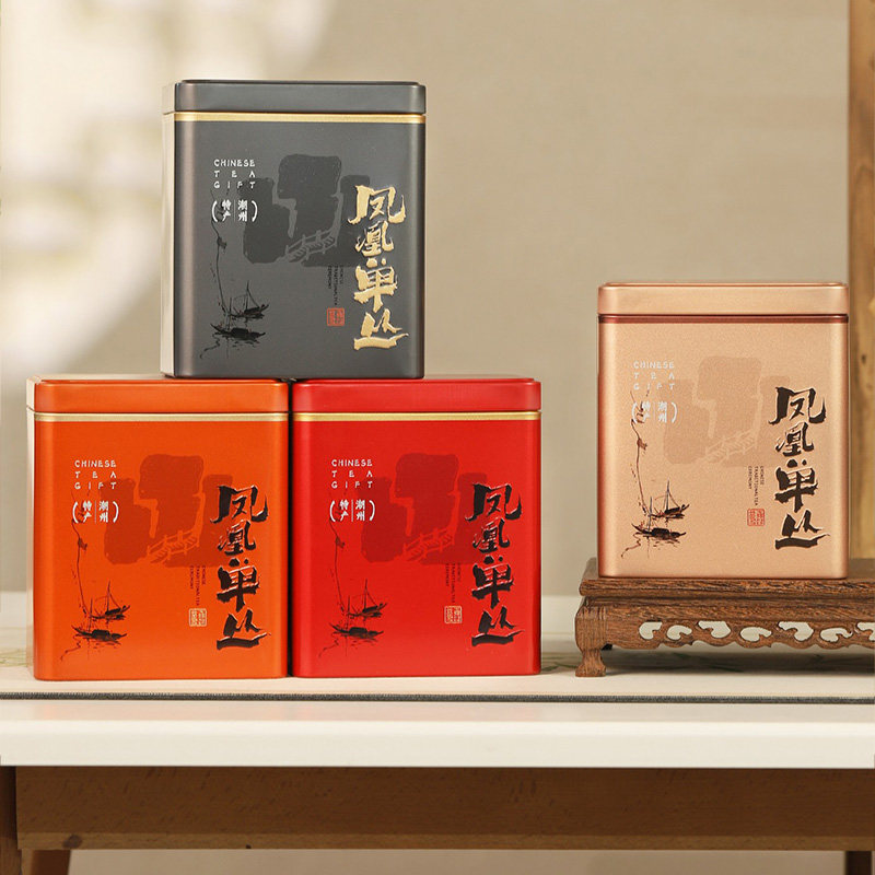淡泊人生凤凰单丛鸭屎香潮州乌栋单枞从蜜兰香浓香型乌龙茶叶罐装