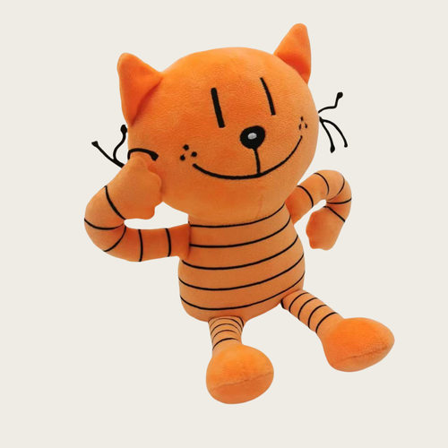 神探狗狗冒险猫咪毛绒公仔