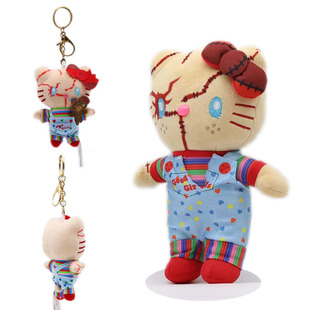 环球影城usj限定版鬼娃chucky新娘kitty毛绒挂件公仔玩具玩偶