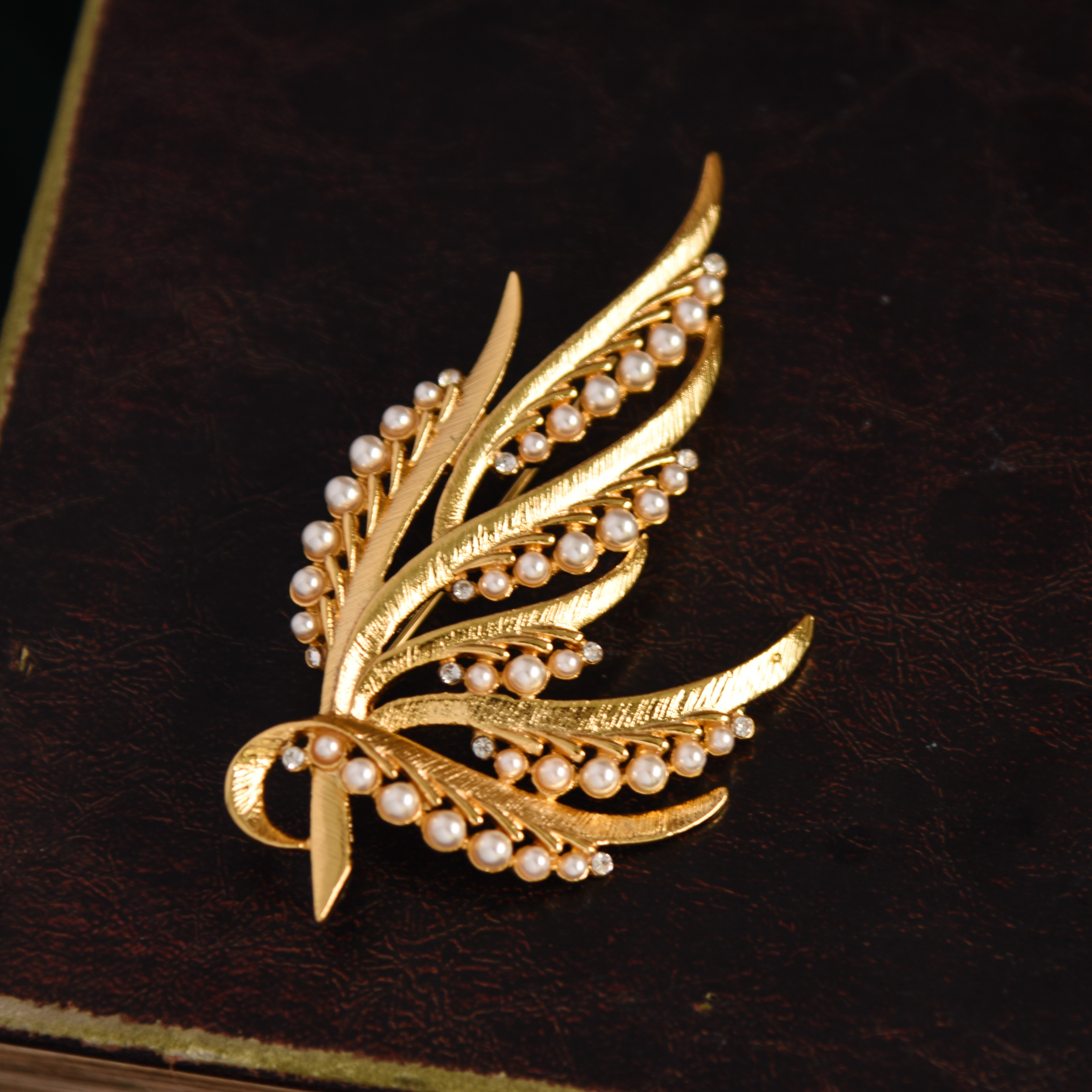 【疯人院】复古珍珠法式胸针西装大衣别针配饰气质简约百搭领扣