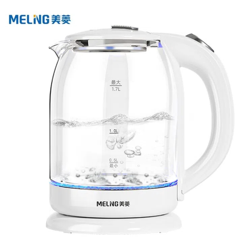 美菱电热水壶玻璃1.8升自动断电