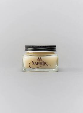 美勋 法国进口Saphir莎菲雅黑金Nappa 纳帕皮护理霜 滋润鞋乳鞋油