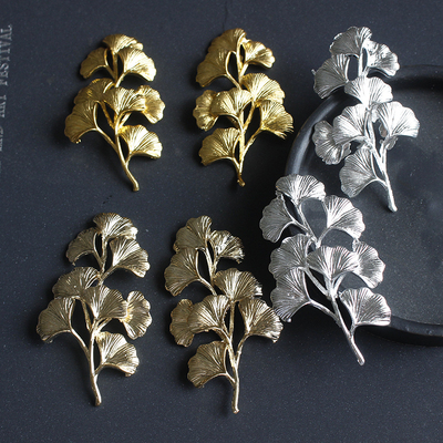 合金保色银杏叶树叶叶片花片