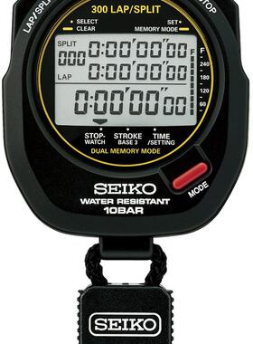 计时表秒 Seiko精工多功能游泳运动秒表 S141