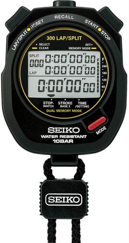 计时表秒 Seiko精工多功能游泳运动秒表 S141